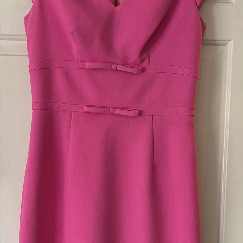 kate spade Bright Pink Cap Sleeve Sheath Dress